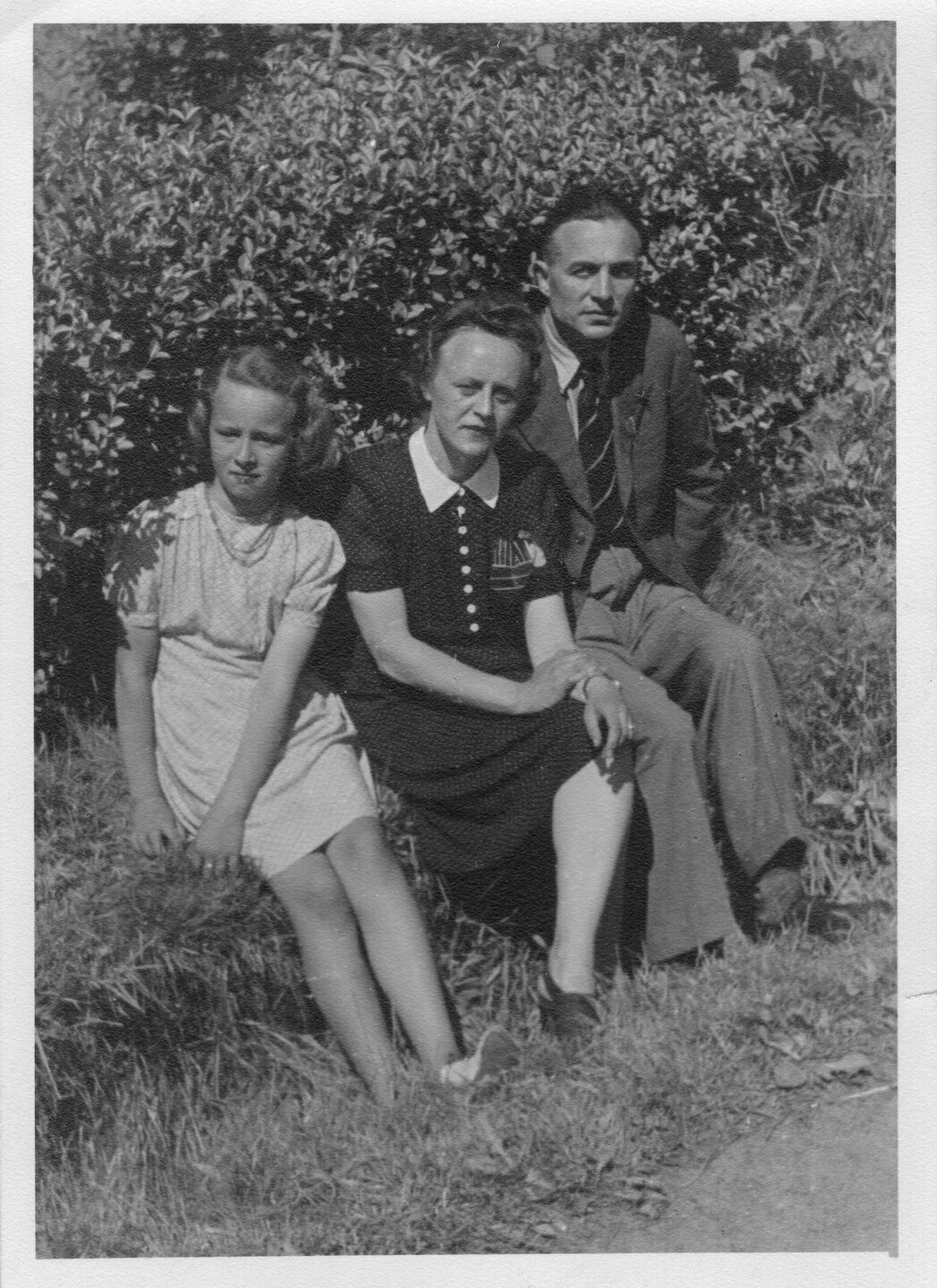 Kadri, tema ema Gerda Rõuk ja isa Nikolai Rõuk. Autor/Allikas: Erakogu