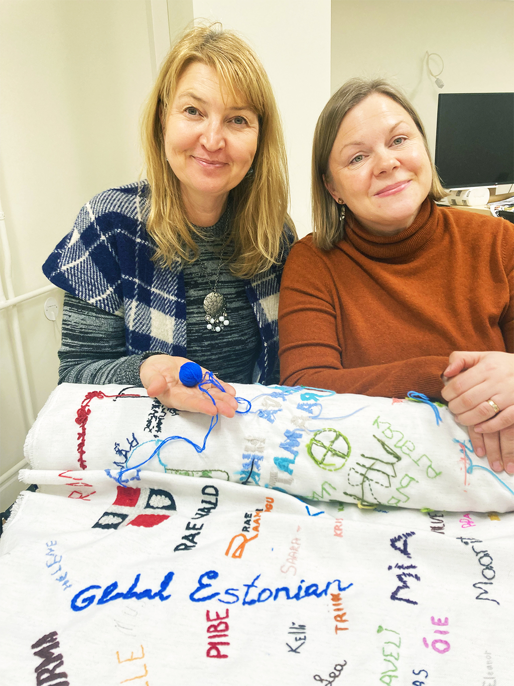 Global Estonian tikiti raamatuaasta vaiba sisse